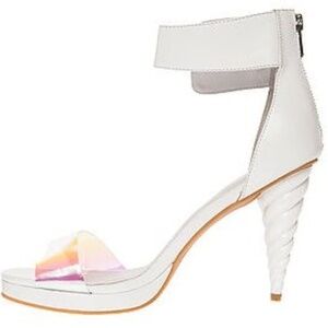 Jeffrey Campbell Pegasus Iridescent Unicorn Heel